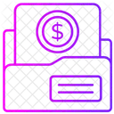 Papier bancaire  Icône