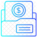 Papier bancaire  Icône