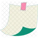 Papier Mit Gips Hinweis Papier Symbol