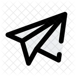 Papierflieger  Symbol