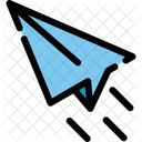Papier Flugzeug Origami Symbol