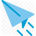 Papier Flugzeug Origami Symbol
