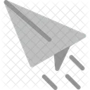Papier Flugzeug Origami Symbol