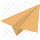 Papier Flugzeug Flugzeug Symbol