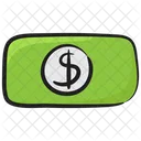 Papiergeld Banknoten Dollar Icon