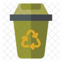 Papierkorb Recycling Abfall Icon