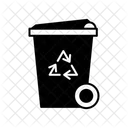 Glyphe In Schwarzer Farbe Fullen Symbol