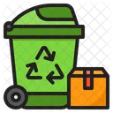 Papierkorb Mull Recycling Symbol