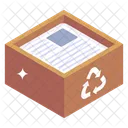 Papierrecycling  Icon