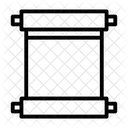 Papiro Pergamino Marron Icono
