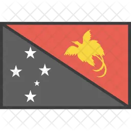 Papouasie Flag Icône