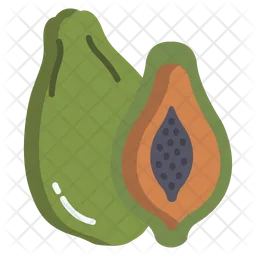 Papaya  Icono