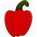 Paprica Pimenta Comida Icon