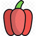 Paprika Bell Pepper Vegetable Icon