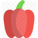 Paprika Bell Pepper Vegetable Icon