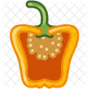 Paprika Legumes Poivre Icône
