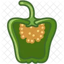 Paprika Poivre Legume Icône