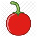 Paprika Poivre Legume Icône