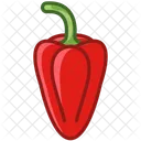 Paprika Poivre Legume Icône