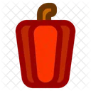 Paprika Nourriture Legumes Icône