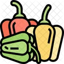 Paprika Bell Pepper Icône