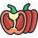 Paprika Food Pepper Icône