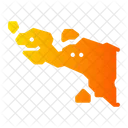 Papua Island  Icon