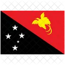 Flagge Land Papua Neuguinea Icon