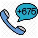 Papua New Guinea Dial Code  Icon