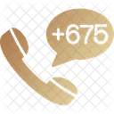 Papua New Guinea Dial Code  Icon