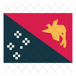 Papua New Guines Flag Icon