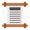 Parchment Brown Food Icon