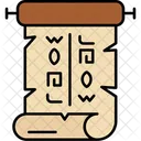 Papyrus Ancient Writing Icon