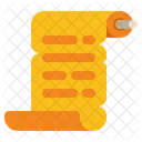 Papyrus Message Scroller Scroller Icon