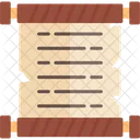 Papyrus Document Script Icon