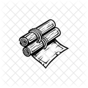 Papyrusrolle Symbol