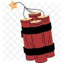 Dynamite Explosifs Danger Icône