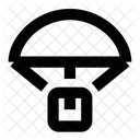 Paquet Parachute Telephone Application Icône