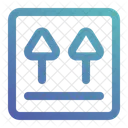 Paquete Etiqueta Fragil Icono