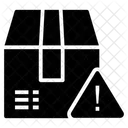 Advertencia De Paquete Alerta De Paquete Error De Entrega Icon
