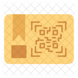 Paquete de código qr  Icono