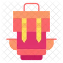 Paquete de bolsas  Icono