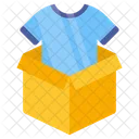 Paquete de camisa  Icono