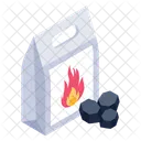 Paquete De Carbon Paquete De Carbon Carbon Empaquetado Icono