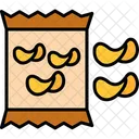 Paquete de chips  Icono