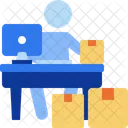 Paquete de datos de entrada  Icono