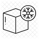 Paquete de hielo seco  Icono