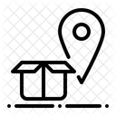 Localizar Empaquetar Rastrear Icono