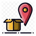 Localizar Empaquetar Rastrear Icono