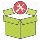 Paquete De Servicio Servicio Soporte Icono